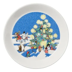 Arabia Tegning & Jul Mummitallerken 2 Deler Best