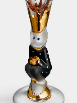 Orrefors The Sparkling Devil Champagneglass 19 Cl Morkegra Online