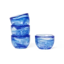Ferm LIVING Tinta Eggeglass 4-Pakning O 4,8 Cm Blue Online