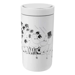 Stelton To Go Click Mummi Kopp 0,2 L Soft White-Black Best