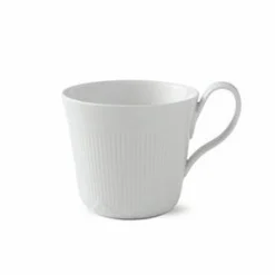 Royal Copenhagen White Elements Kopp Med Hoy Hank Fashion