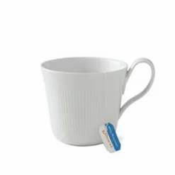 Royal Copenhagen White Elements Kopp Med Hoy Hank Fashion