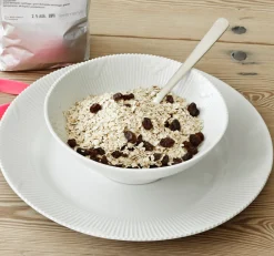 Royal Copenhagen White Elements Tallerken Diameter 28 Cm New