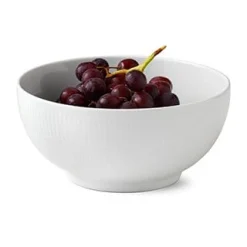 Royal Copenhagen White Fluted Bolle Diameter 21 Cm Discount